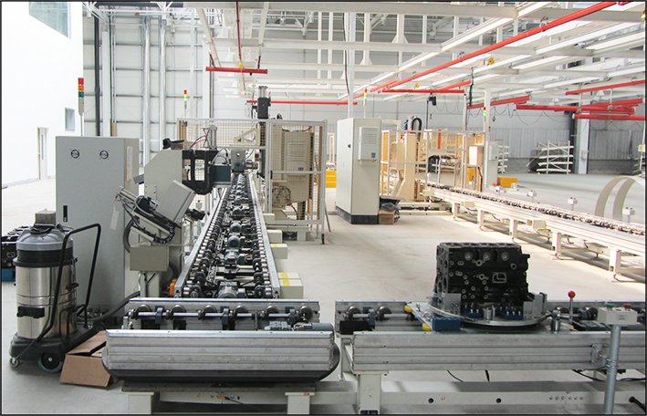 發(fā)動(dòng)機(jī)缸體裝配